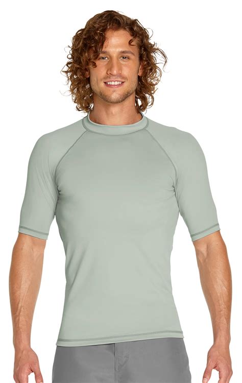 Rash Guard Short Sleeve Silver Wet Effect Inc