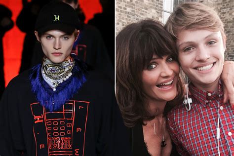 Helena Christensen And Norman Reedus Son Mingus Hits London Fashion Week Runway