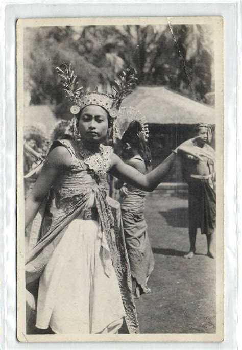 Indonesia Bali Legong Dancer Native Girl 1920s Rppc Ebay