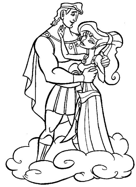 Hercules Muses Coloring Pages