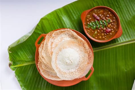 Appam Ou Velliappam Ou Kallappam Ou Paalappam Savoureux Petit Déjeuner