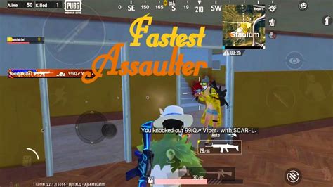 Fastest Assaulter Pubg Mobile Lite Montage YouTube