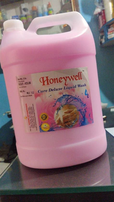 Honeywell Lemon Scent Liquid Hand Wash Packaging Size Piece Per Box