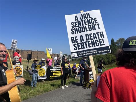 Dozens gather at Eastern Regional Jail to protest treatment of inmates ...