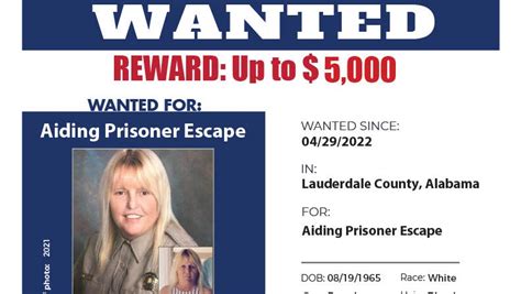 Alabama Corrections Office Escaped Inmate Had Special Relationship