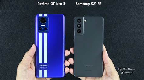 Realme GT Neo 3 Vs Samsung Galaxy S21 FE Benchmark Scores SpeedTest