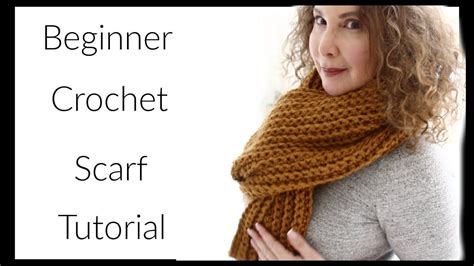 The Easiest Crochet Scarf Tutorial Crochet Scarf Tutorial Scarf