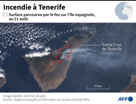 Incendie de Tenerife Pedro Sánchez espère une stabilisation dans les