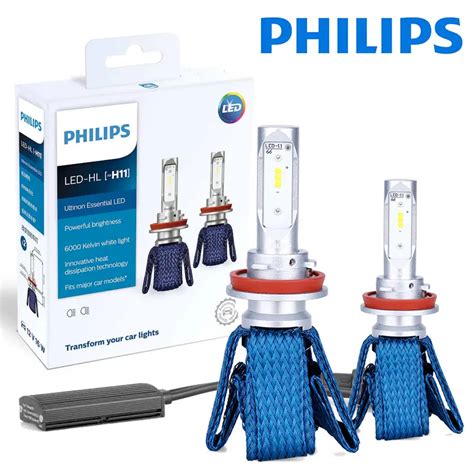 Philips Ultinon Essential LED Headlight Bulb Kit - H11 – Max Motorsport