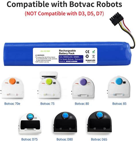 Mah V Nimh Replacement Battery For Neato Botvac Series And D