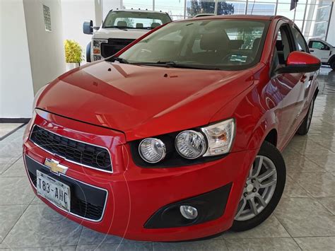 Chevrolet Sonic LTZ Aut Usado 2016 Color Rojo Tinto Precio 195 000