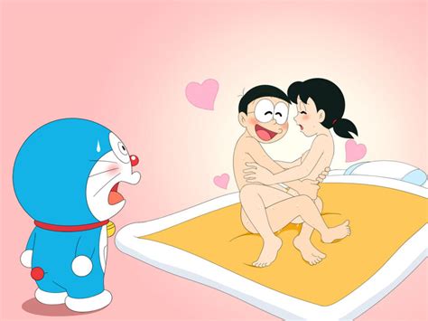 Doraemon Character Minamoto Shizuka Nobi Nobita Doraemon Girl Loli Making Love Nude