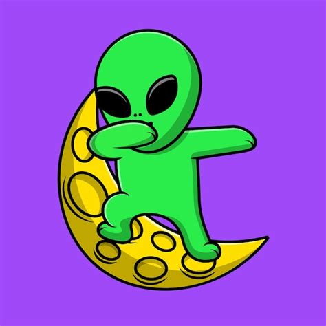 Cartoon Alien Free Vector Graphics | Everypixel