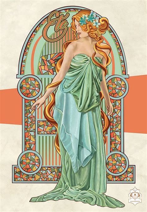 Art Nouveau Masterpieces | Art nouveau poster, Art nouveau mucha, Art ...