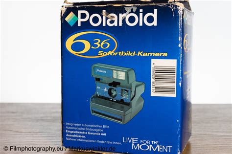 Polaroid 636 Sofortbildkamera