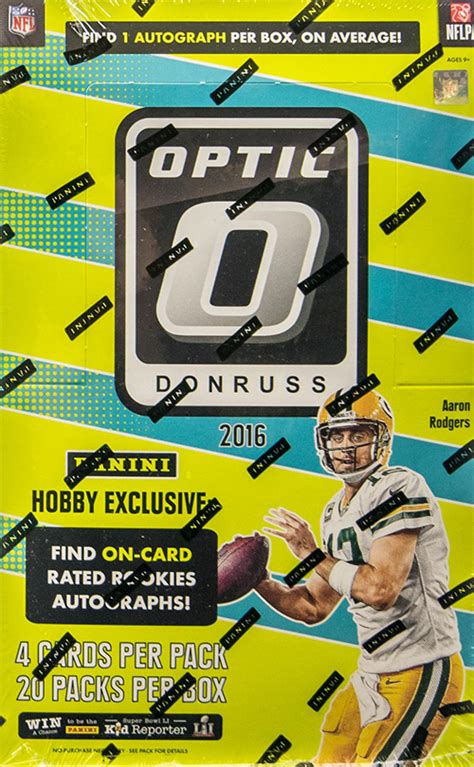 2016 Donruss Optic Football Box Break