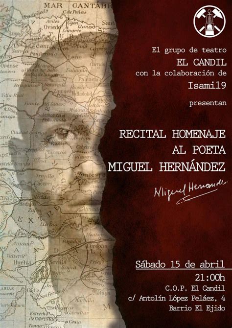 Recital homenaje al poeta Miguel Hernández León Cultural