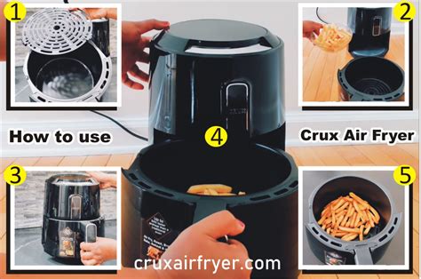 How To Use Crux Air Fryer Crux Air Fryer