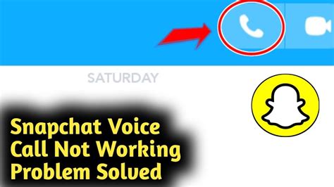 Snapchat Voice Call Not Working Problem Solved Youtube