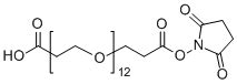 COOH PEG12 NHS CD Bioparticles