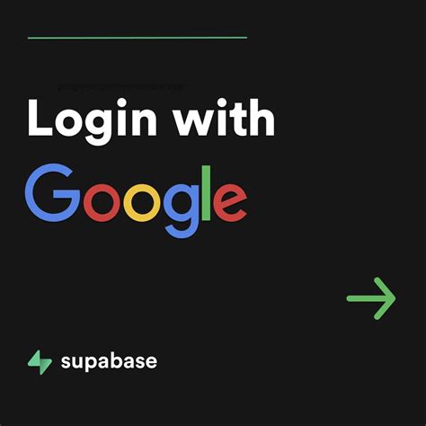 Supabase on Twitter: "⚡️ Supabase Auth supports Sign in with Google on ... 