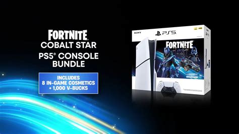 PS5 Slim Fortnite Cobalt Star Bundle Annunciato Quando Esce E Cosa