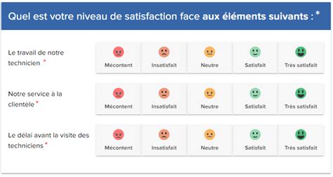 Types Of Customer Satisfaction Survey Answers Inputkit