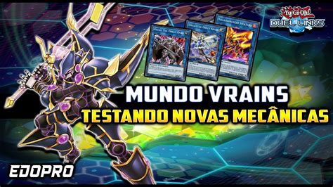 Novos decks que virão no Mundo Vrains Yu Gi Oh Duel Links YouTube