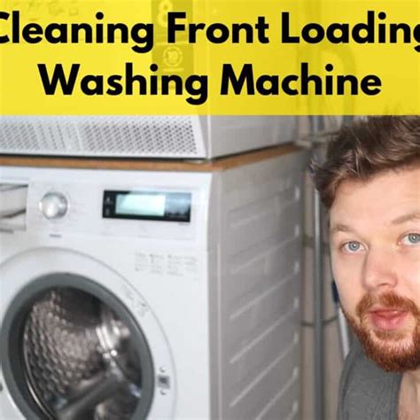 How To Clean a Front Load Washing Machine (Step-by-Step) – Organizing.TV