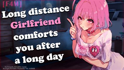 Long Distance Girlfriend Comforts You After A Long Day [f4m] [asmr