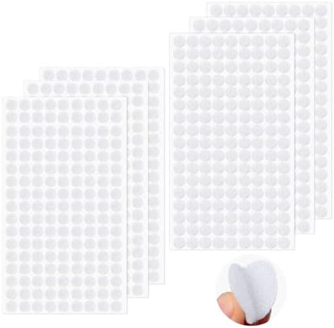 1026Pcs Self Adhesive Dots Sticky Back Dots Hook And Loop Adhesive