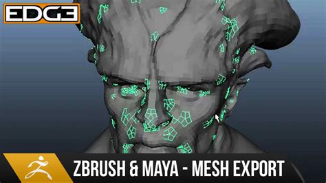 Zbrush Maya Tutorial Mesh Export In Pieces Fix HD YouTube