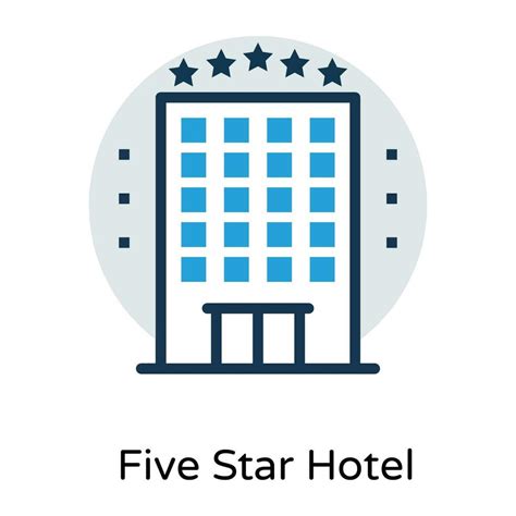 Five Star Hotel 35789539 Vector Art at Vecteezy