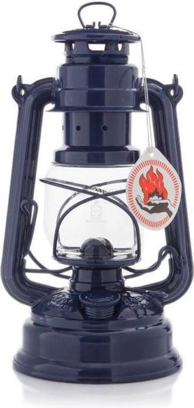 Feuerhand Olielamp Stormlamp 276 Kobalt Blauw Bol