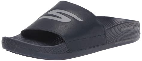 Skechers Hyper Burst Slide Sandals Athletic Beach Shower Shoes With