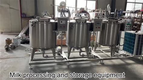 Fully Automated Batch Pasteurizer Stainless Steel Pasteurization Tank