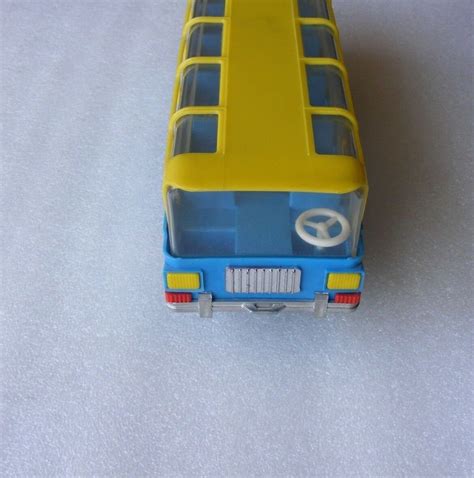 Vintage Toy Old Buss Toy Plastic Toy Bus Friction | Etsy