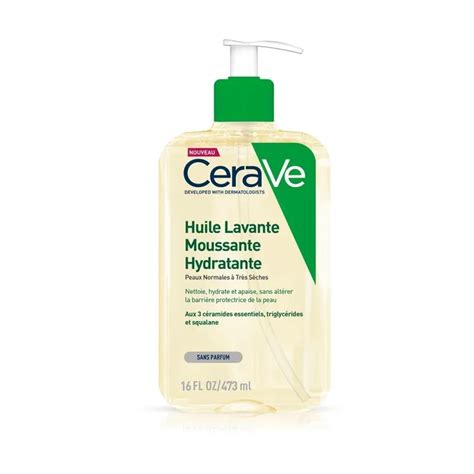 Cerave Huile Lavante Moussante Hydratante Ml