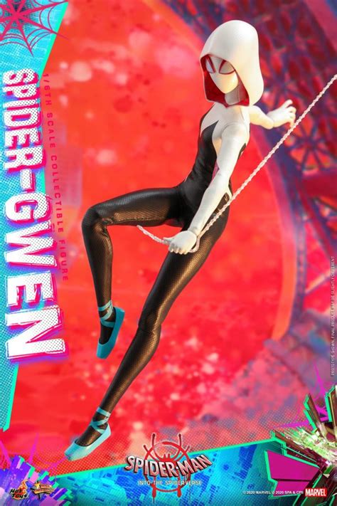 Hot Toys Spider Gwen Into The Spider Verse Spider Man Marvel Action Figure Itakon It