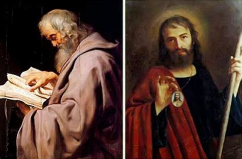 Santo De Hoy Judas Tadeo Y Sim N Santos Ap Stoles Martires