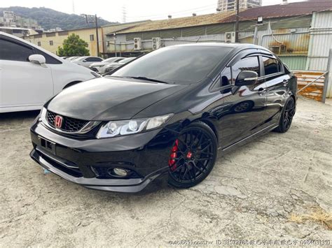 Honda 本田 Civic 精品改裝2014年本田K14九代頂級1 8VTI S全車精品低調改裝無待修