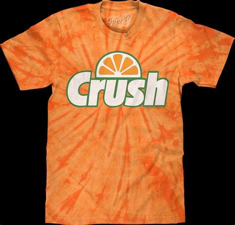 Tie Dye Orange Crush T Shirt