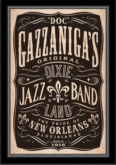 Dixieland Band Jazz New Orleans Poster