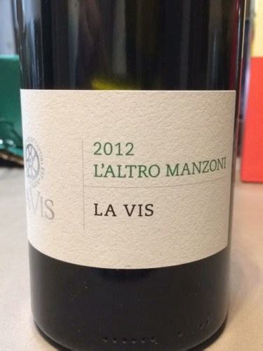 Cantina La Vis L Altro Manzoni Vivino US