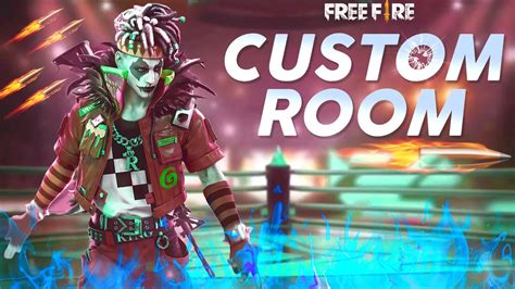 Free Fire Live Custom Room Free Fire Live Room Youtube