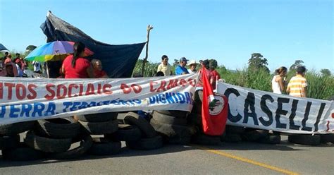 G1 MST Bloqueia 3 Rodovias Em MT Para Cobrar Assentamento Em Fazendas