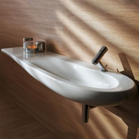 LAUFEN IL BAGNO ALESSI One Wall Mounted Washbasin With CleanCoat LCC