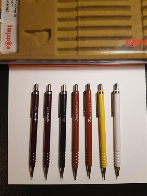 My rOtring Tikky 1 collection... : mechanicalpencils