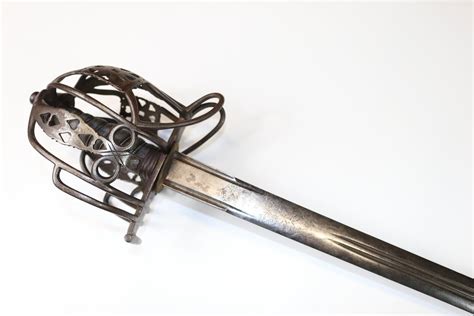 Crimean War Era Scottish Highland Officers Broadsword By Hawkes