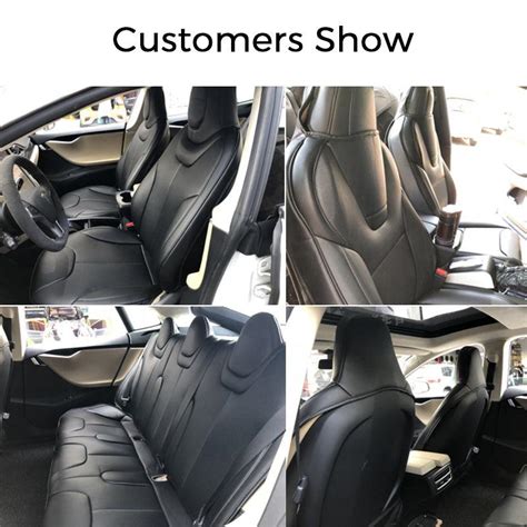 Taptes® Custom Seat Covers For Tesla Model S Front Seats 1 Model S